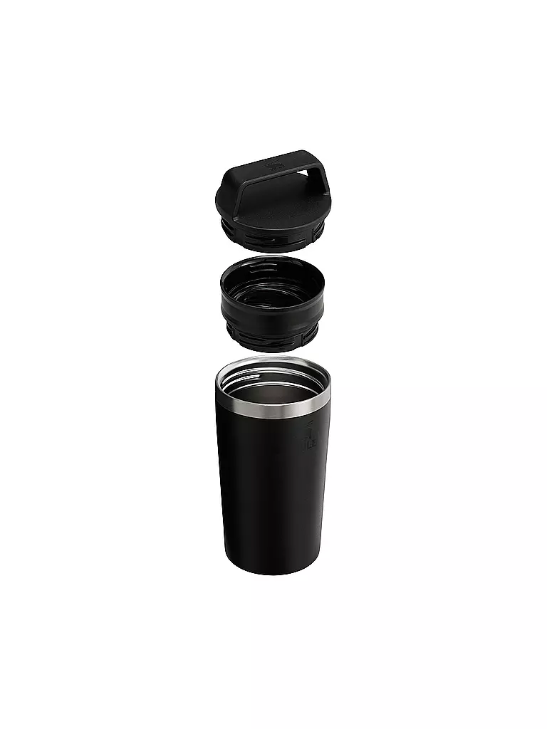 STANLEY | Vaso de viaje Café-To-Go 0,35 l Negro | Negro
