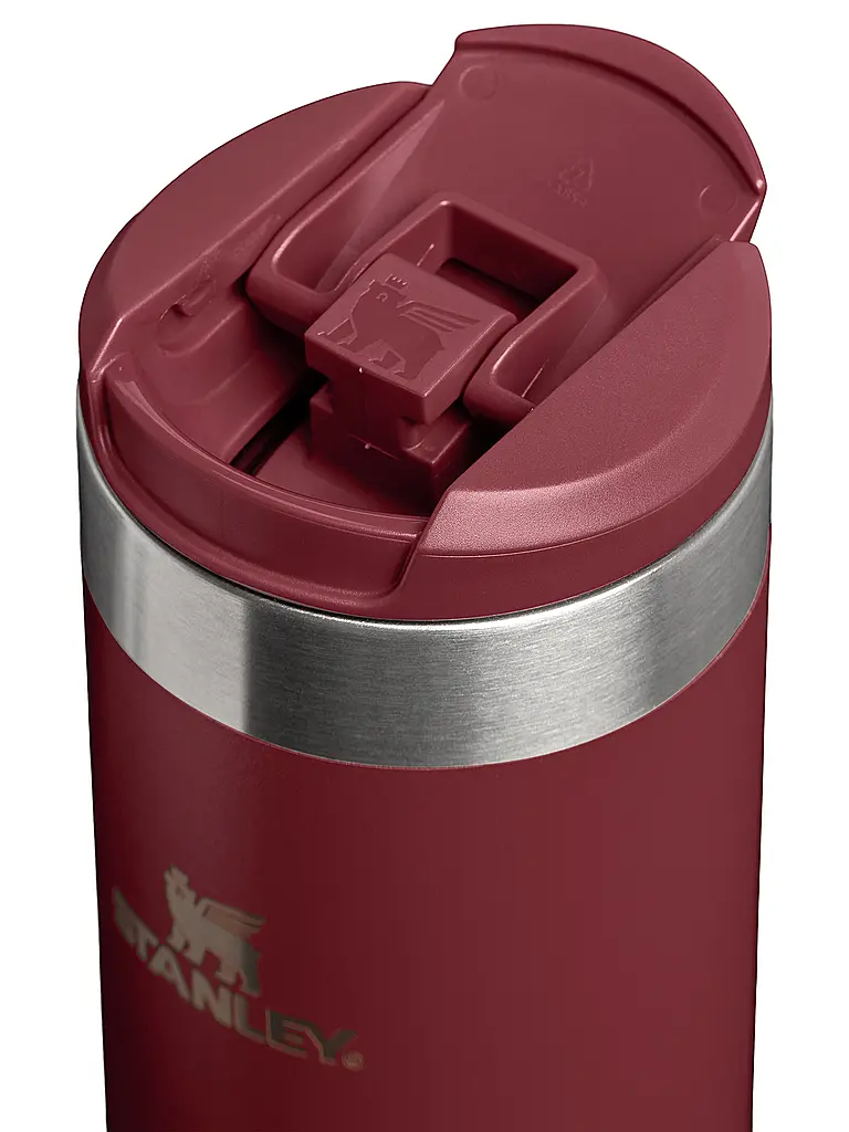 STANLEY | Vaso térmico AEROLIGHT TRANSIT MUG HAMMERTONE 0,47l Cranberry | 