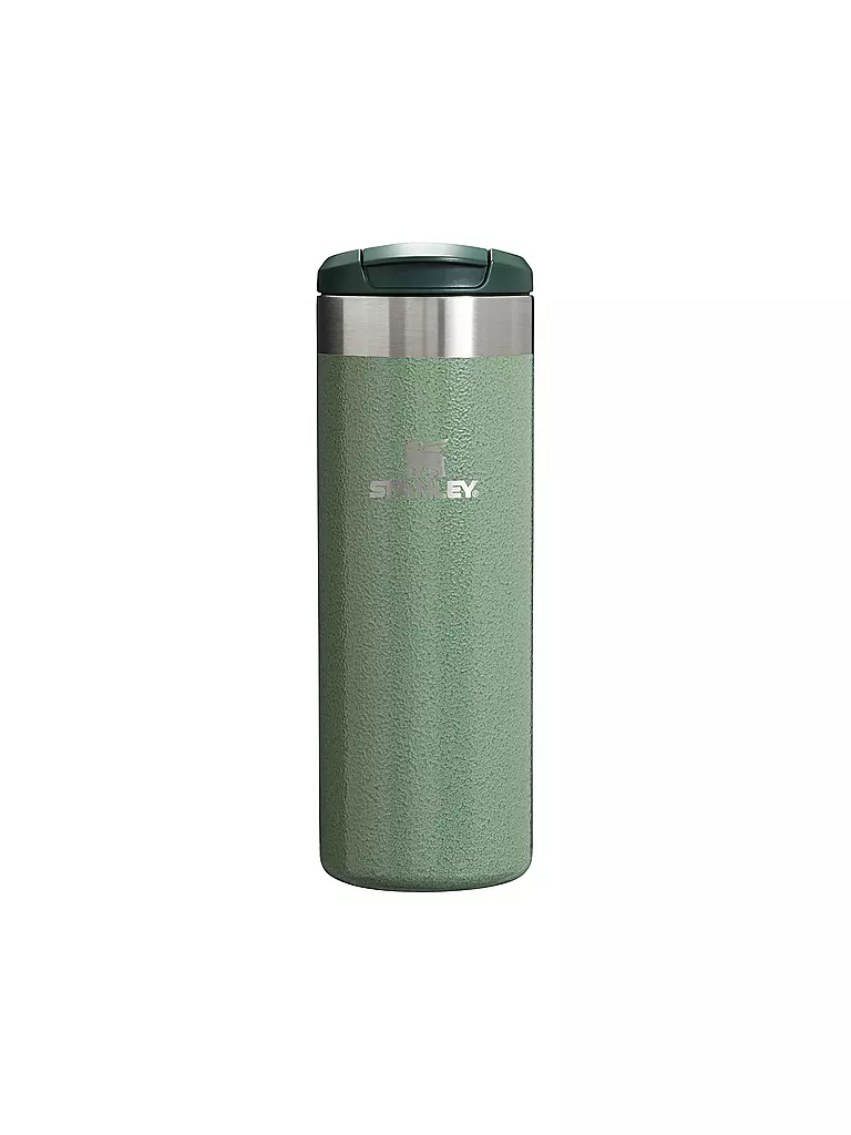 STANLEY | Vaso térmico AEROLIGHT TRANSIT MUG HAMMERTONE 0,47l | Verde oscuro