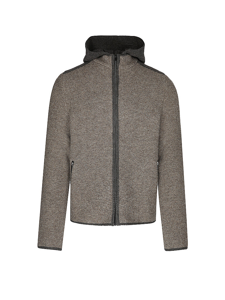 Stapf Strickjacke marrón claro