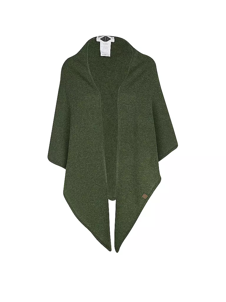 STAPF | Capa - Poncho BIBI | Verde oscuro