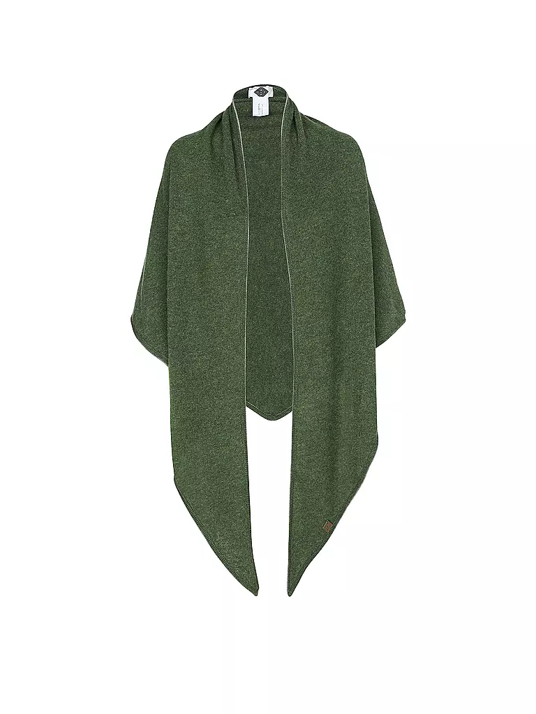 STAPF | Cape - Poncho BIBI | Verde oscuro