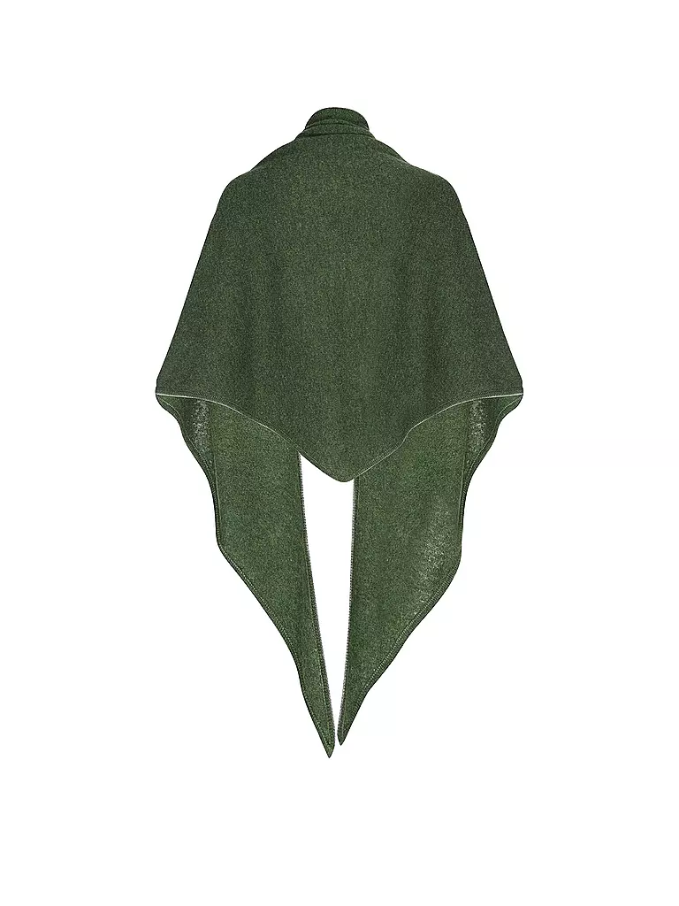 STAPF | Cape - Poncho BIBI | Verde oscuro