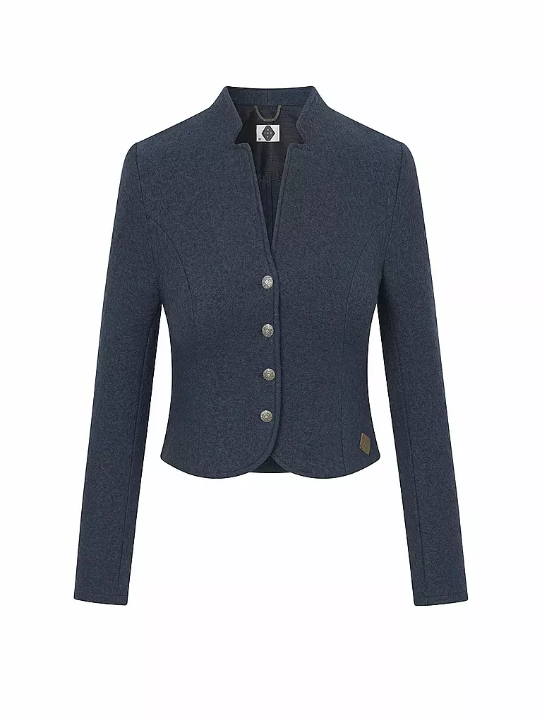 STAPF | Chaqueta de punto tradicional BALEA | Azul oscuro
