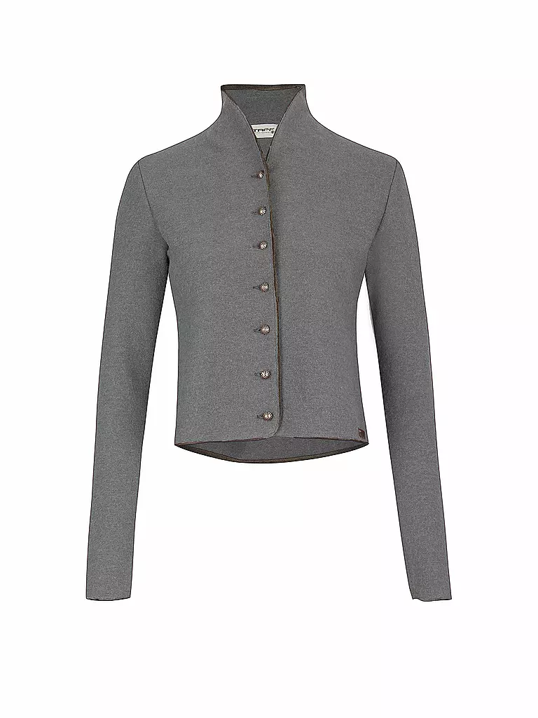 STAPF | Chaqueta de punto tradicional BRUNA | Gris