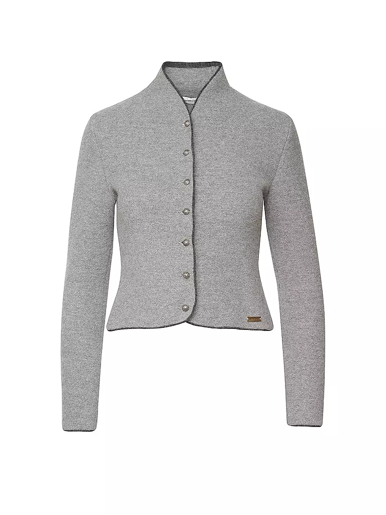STAPF | Chaqueta de punto tradicional DORIKA | Gris claro