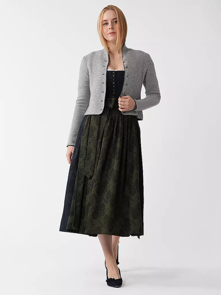 STAPF | Chaqueta de punto tradicional DORIKA | Gris claro