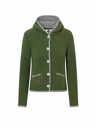 STAPF | Chaqueta de punto tradicional MALWINE | Verde oscuro
