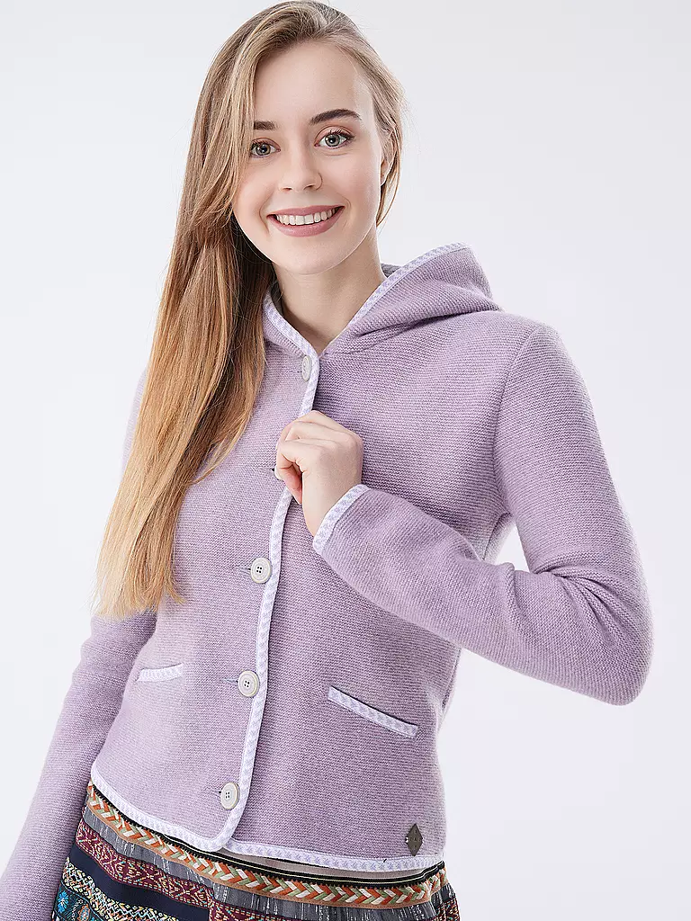 STAPF | Chaqueta de punto tradicional MALWINE | Lila