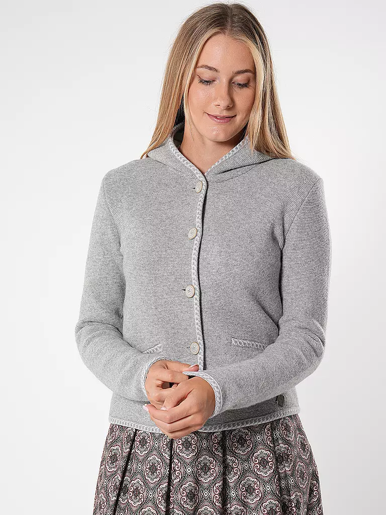 STAPF | Chaqueta de punto tradicional MALWINE | Gris