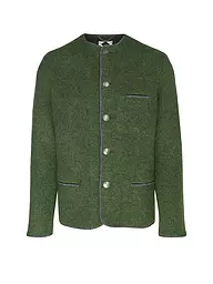 STAPF | Chaqueta tradicional corte relajado BRUNHARD | Verde oscuro