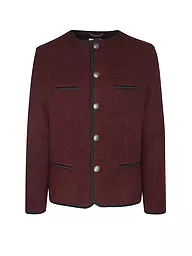 STAPF | Chaqueta tradicional corte relajado BRUNHARD | Rojo oscuro