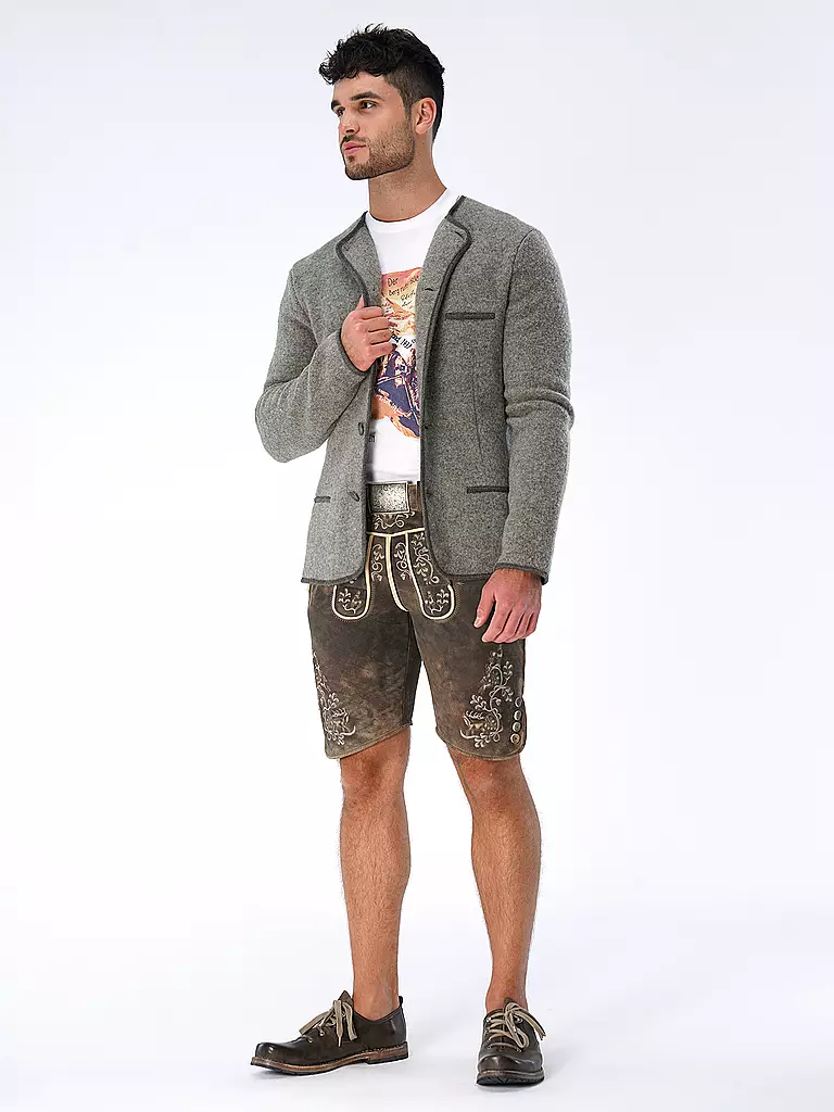 STAPF | Chaqueta tradicional BRUNHARD | Gris