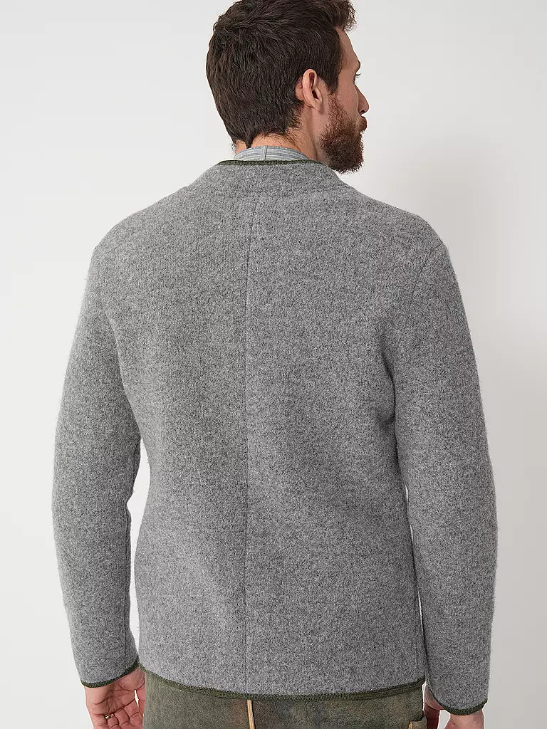 STAPF | Trachtenjacke  HERMANN | Gris