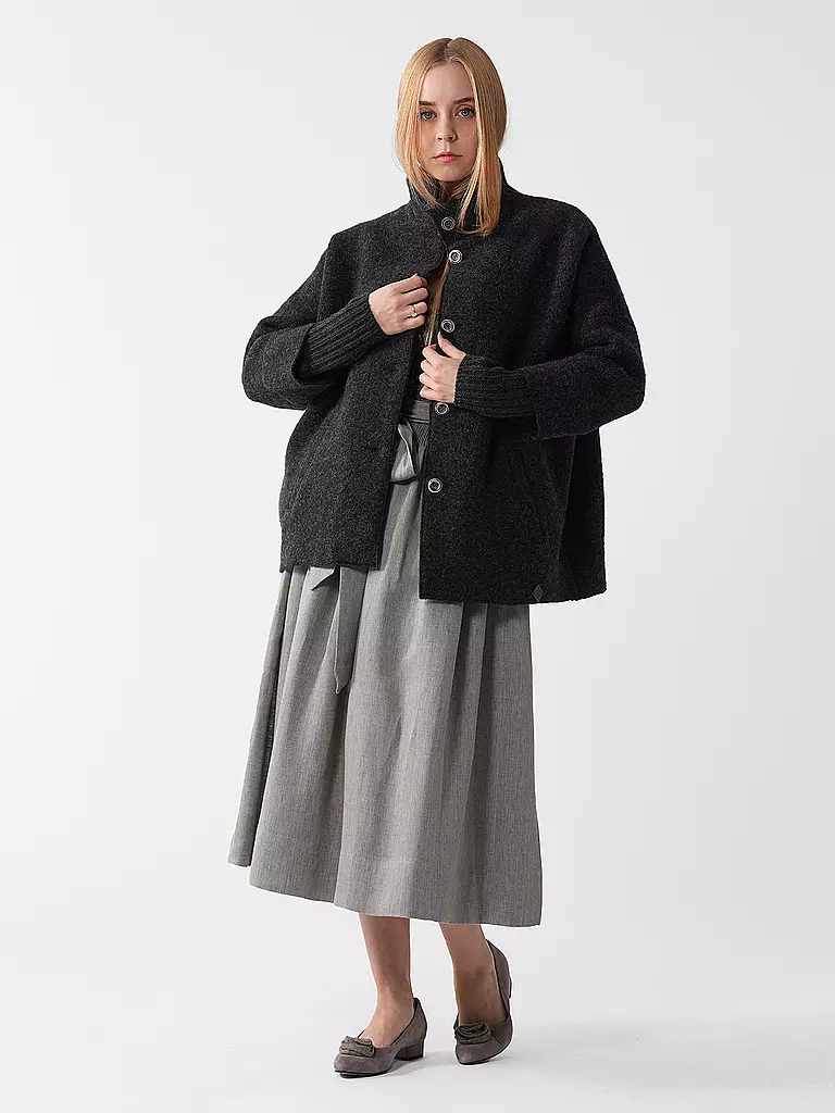 STAPF | Trachtenstrickjacke ILSA | Negro