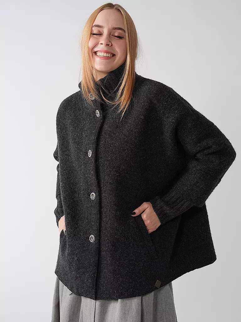STAPF | Trachtenstrickjacke ILSA | Negro