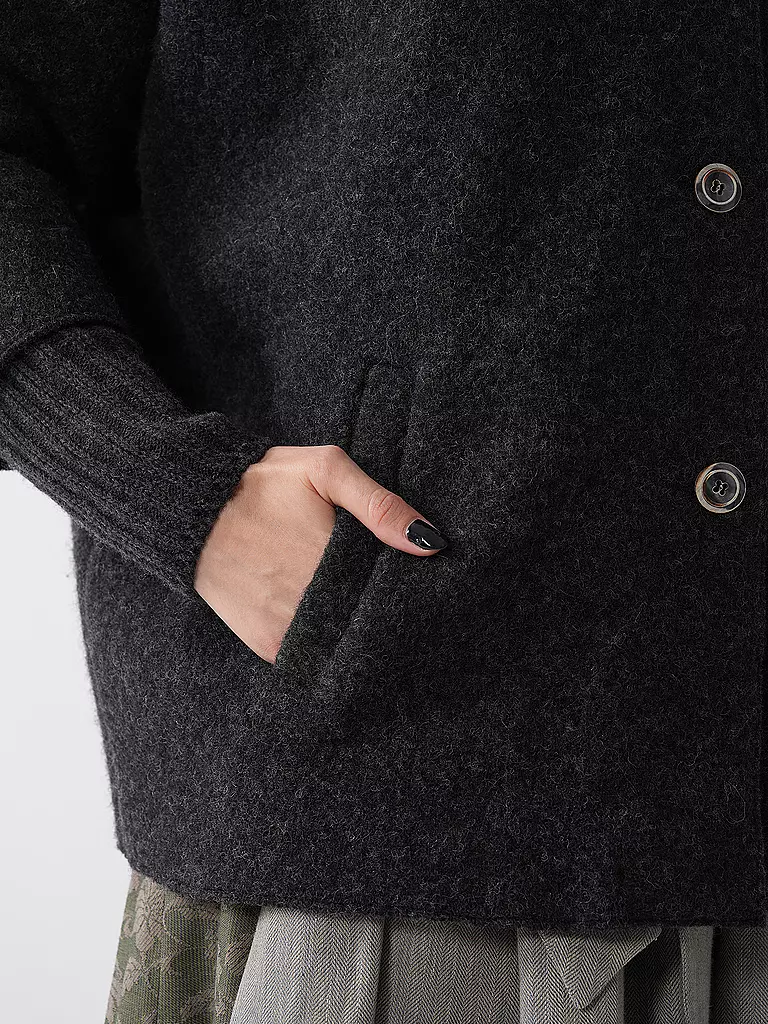 STAPF | Trachtenstrickjacke ILSA | Negro