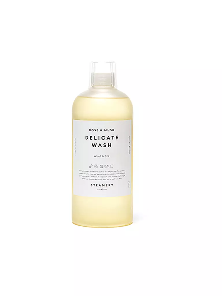 STEAMERY | Detergente Delicate Wash 750ml | Transparente