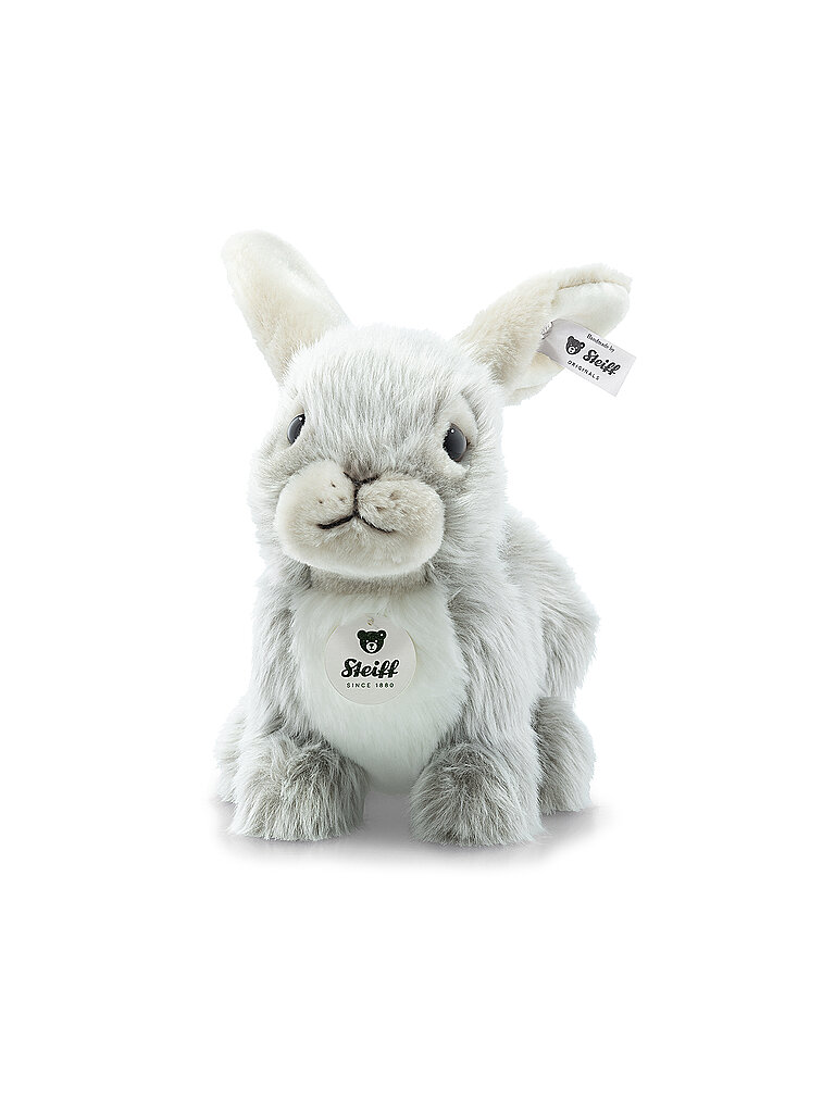 Steiff Plush Dormili Hase sentado 21cm gris claro