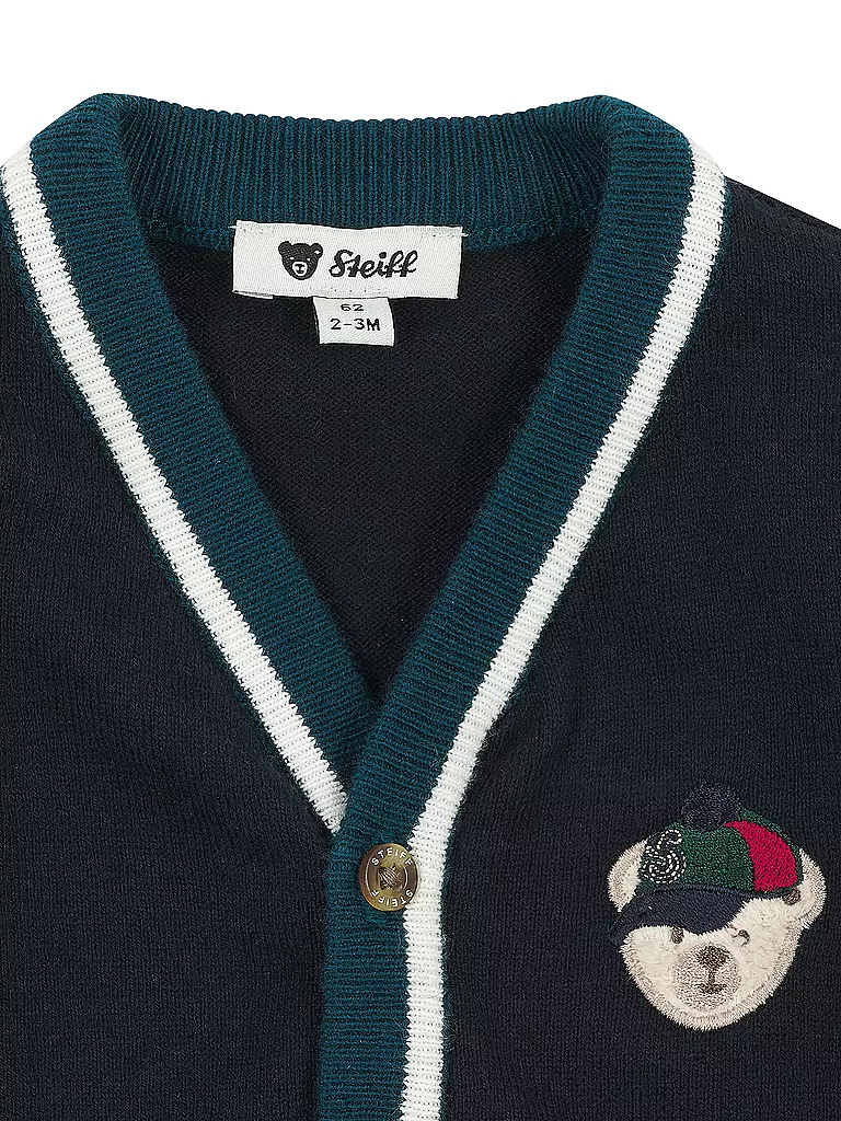 STEIFF | Baby Cardigan  | Azul oscuro