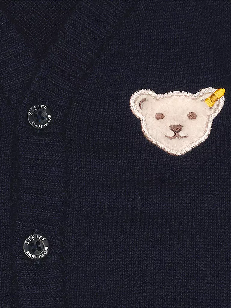 STEIFF | Baby Cardigan | Azul oscuro