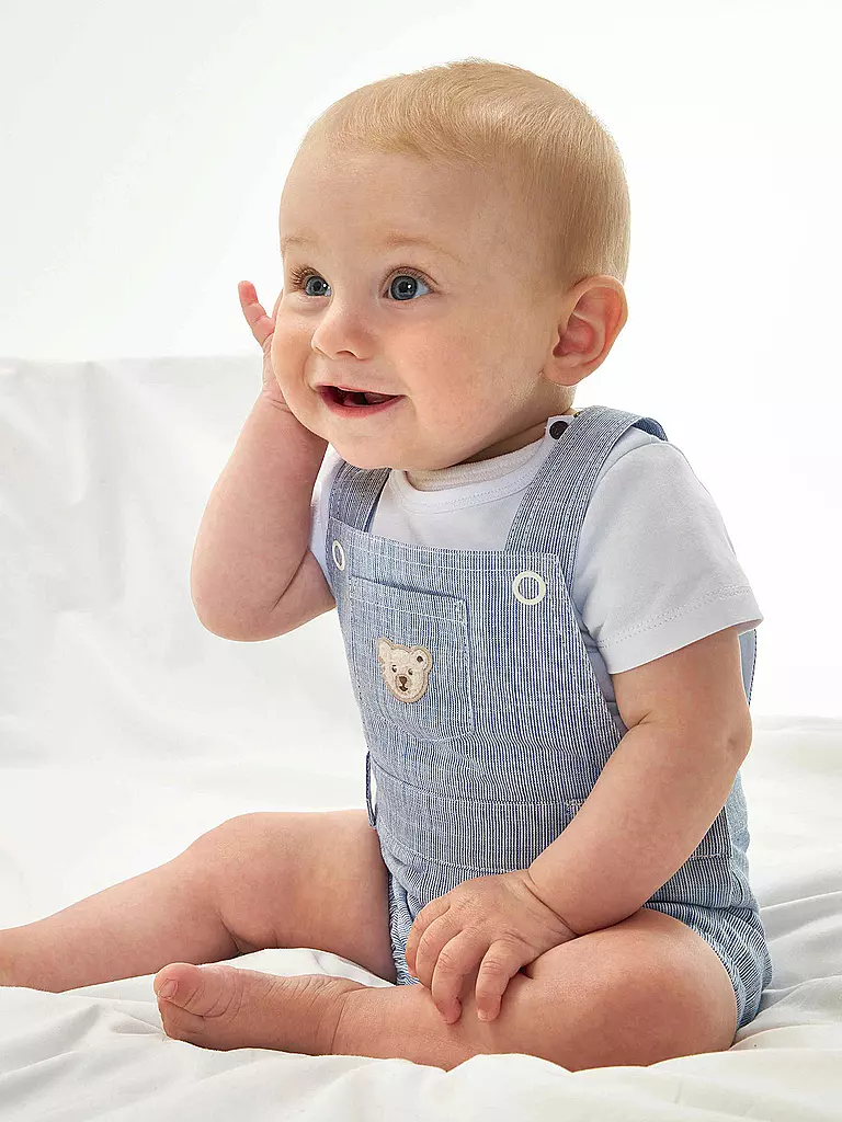 STEIFF | Baby Set Strampler und T-Shirt  | Azul oscuro