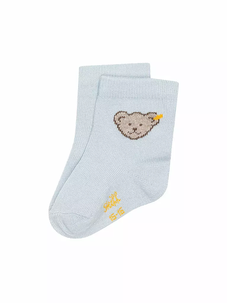 STEIFF | Calcetines de bebé azul celeste | Azul