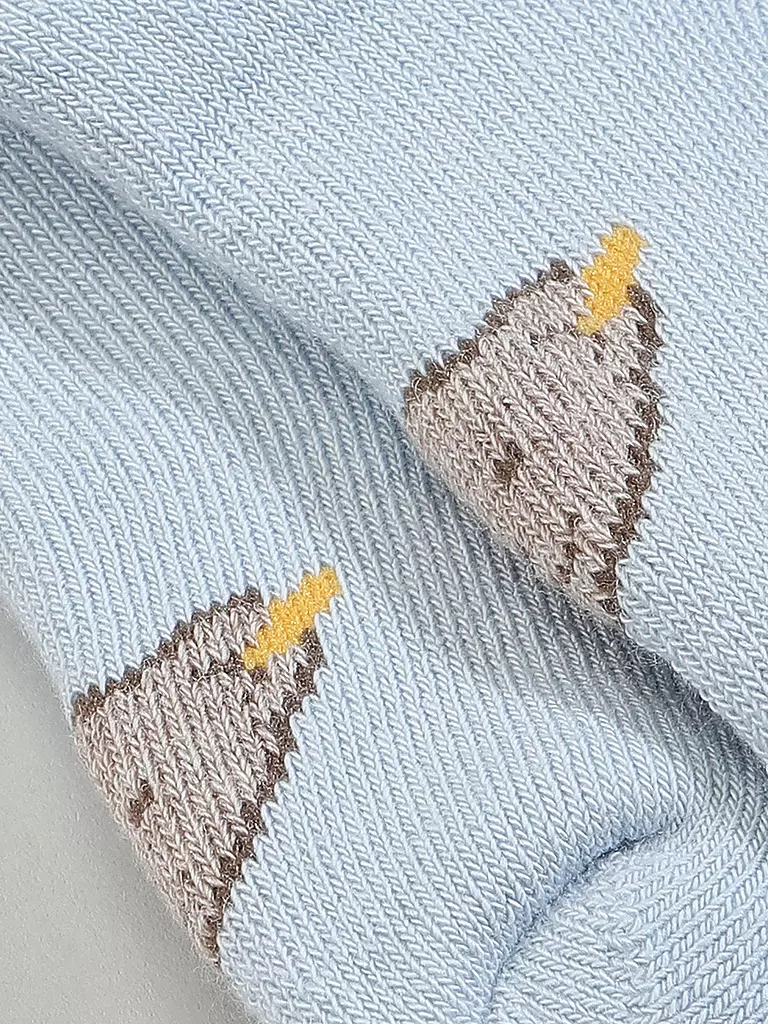 STEIFF | Calcetines de bebé azul celeste | hellblau
