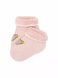 STEIFF | Calcetines de bebé rosa plateado | Rosa