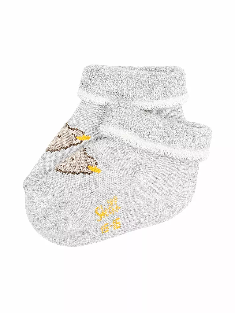 STEIFF | Calcetines de bebé soft grey melange | Gris claro
