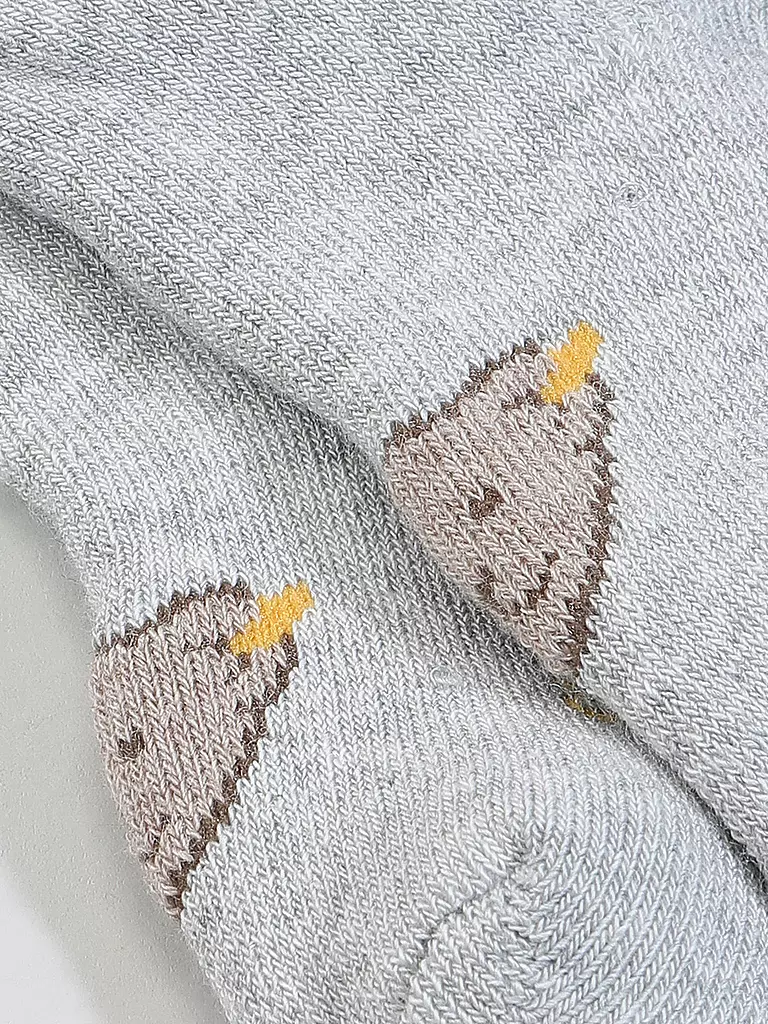 STEIFF | Calcetines de bebé soft grey melange | Gris claro