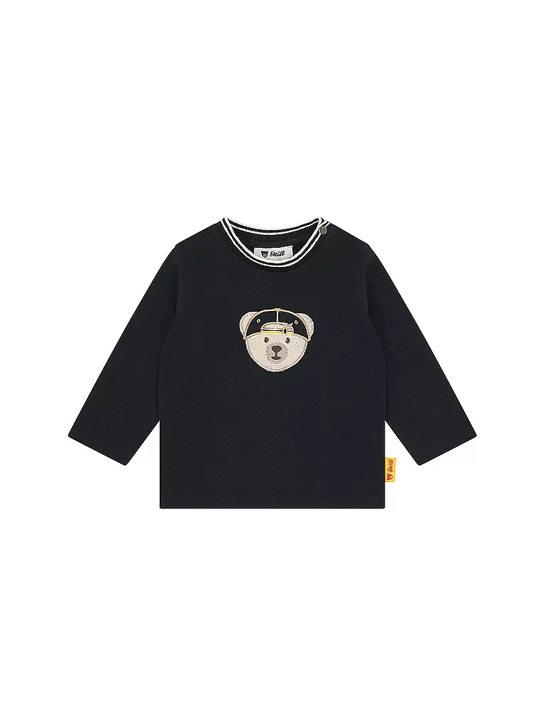 STEIFF | Camiseta de manga larga para bebé | Azul oscuro
