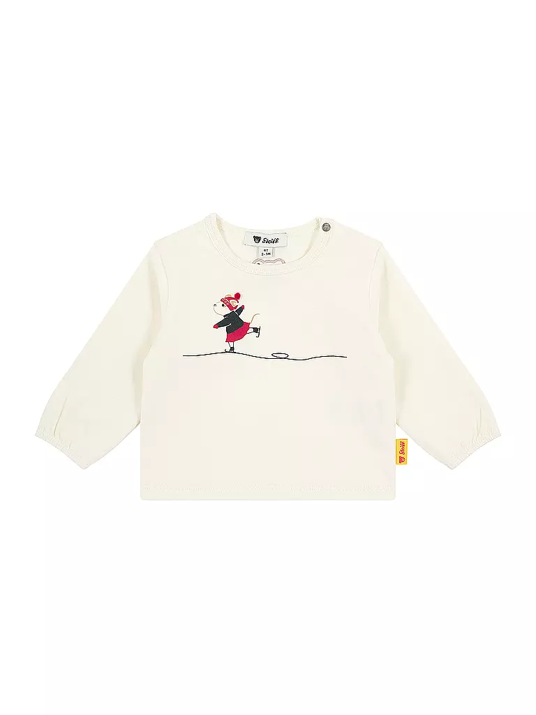 STEIFF | Camiseta de manga larga para bebé | Crema