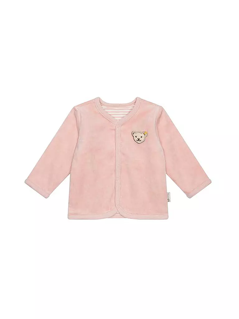 STEIFF | Chaqueta reversible para bebé | rosa