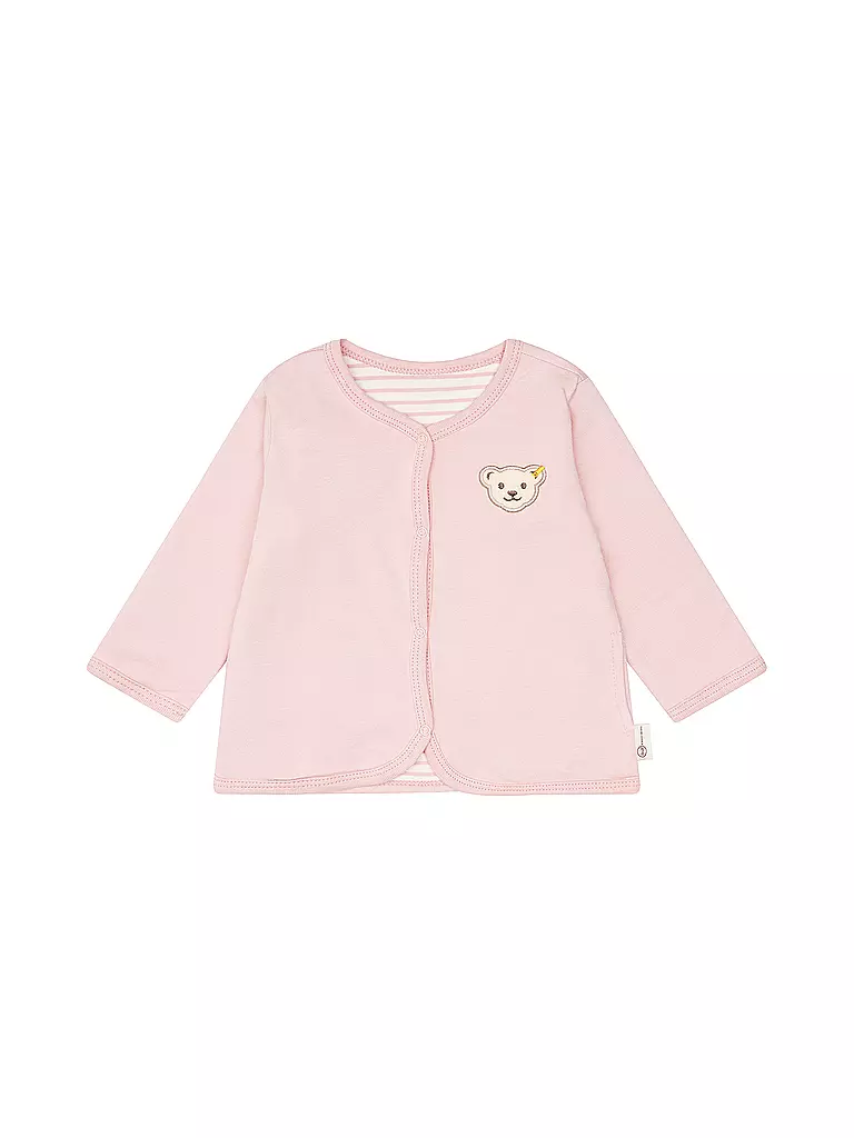 STEIFF | Chaqueta reversible para bebé | rosa