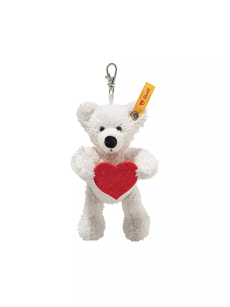STEIFF | Colgante Osito de Peluche LOTTE Blanco | Blanco