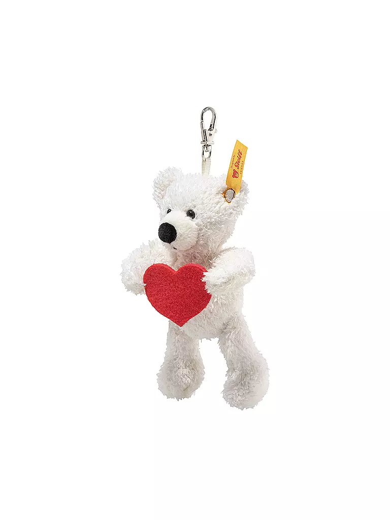 STEIFF | Colgante Osito de Peluche LOTTE Blanco | 
