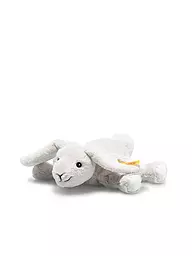 STEIFF | Conejo tumbado FLOPPY HOPPEL 20cm | Gris claro
