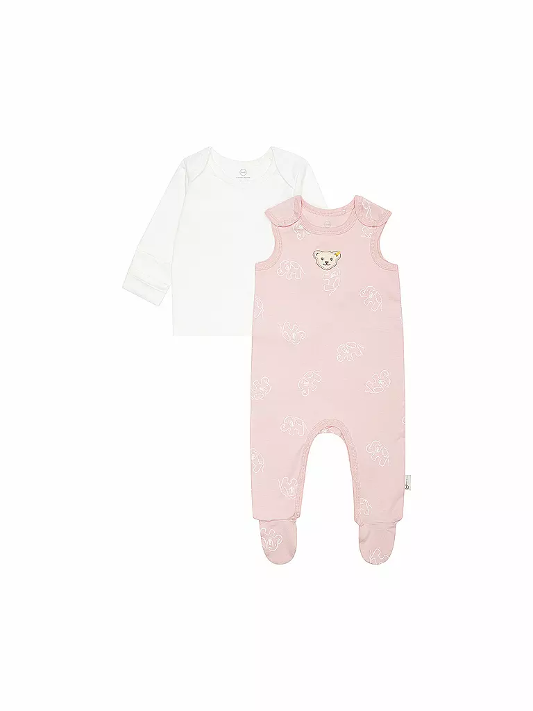 STEIFF | Conjunto de bebé de 2 piezas, pelele y camiseta de manga larga | 