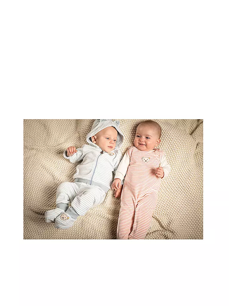 STEIFF | Conjunto de pelele para bebé de 2 piezas | rosa