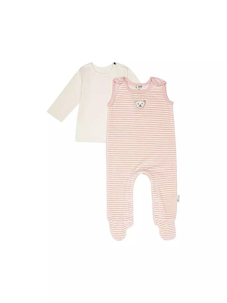 STEIFF | Conjunto de pelele para bebé de 2 piezas | rosa