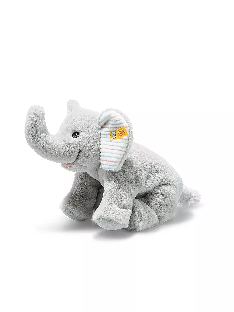 STEIFF | Elefante tumbado FLOPPY TRAMPILI 20cm | Gris