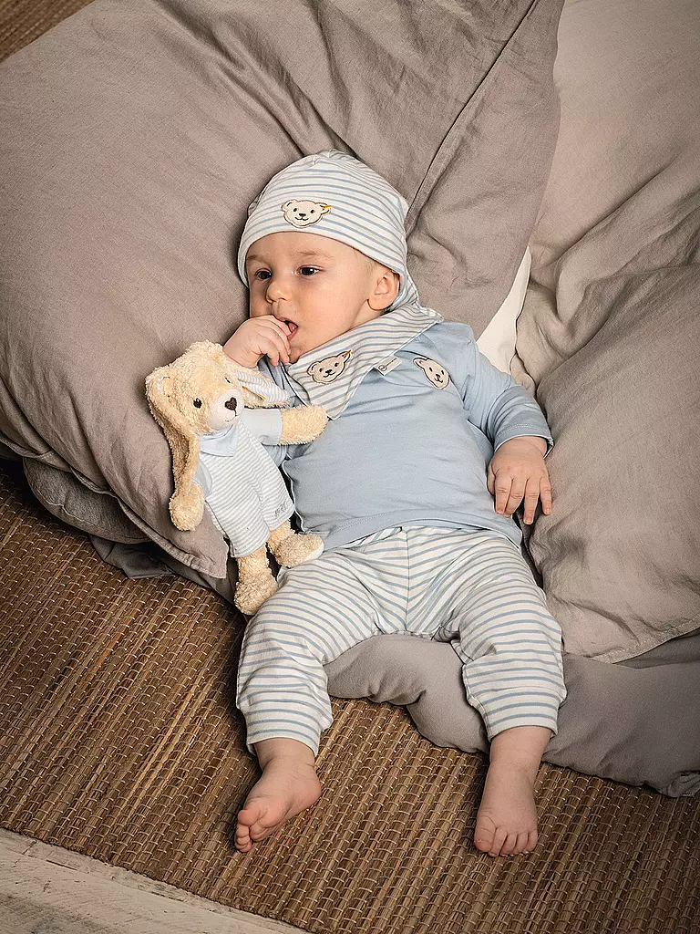STEIFF | Gorro de bebé - Gorro | Azul claro
