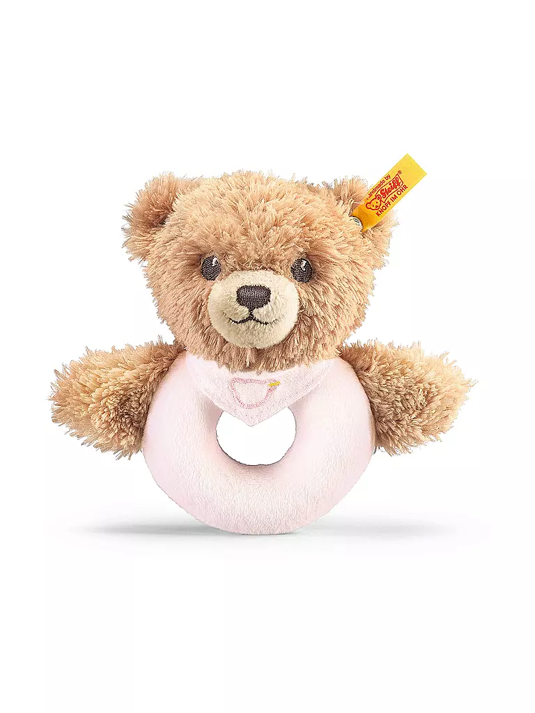 STEIFF | Greifling - Oso DULCES SUEÑOS 12cm | Rosa