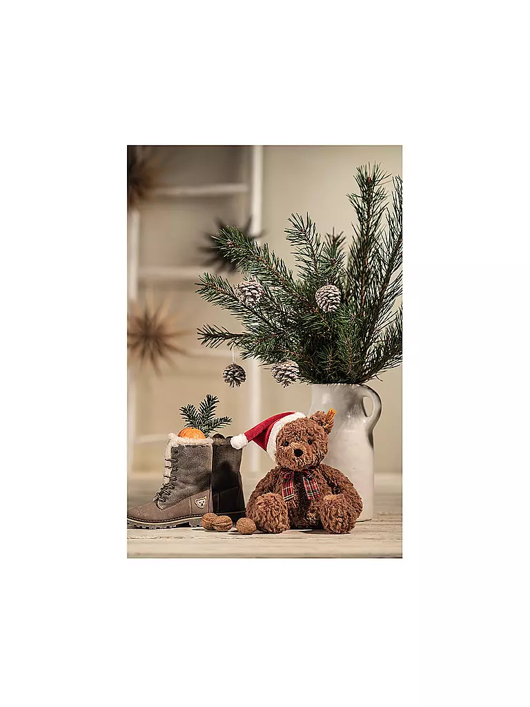 STEIFF | Jimmy Oso de peluche - Navidad 30cm | 