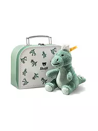 STEIFF | Joshi Baby T-Rex en maleta 16cm | Petróleo