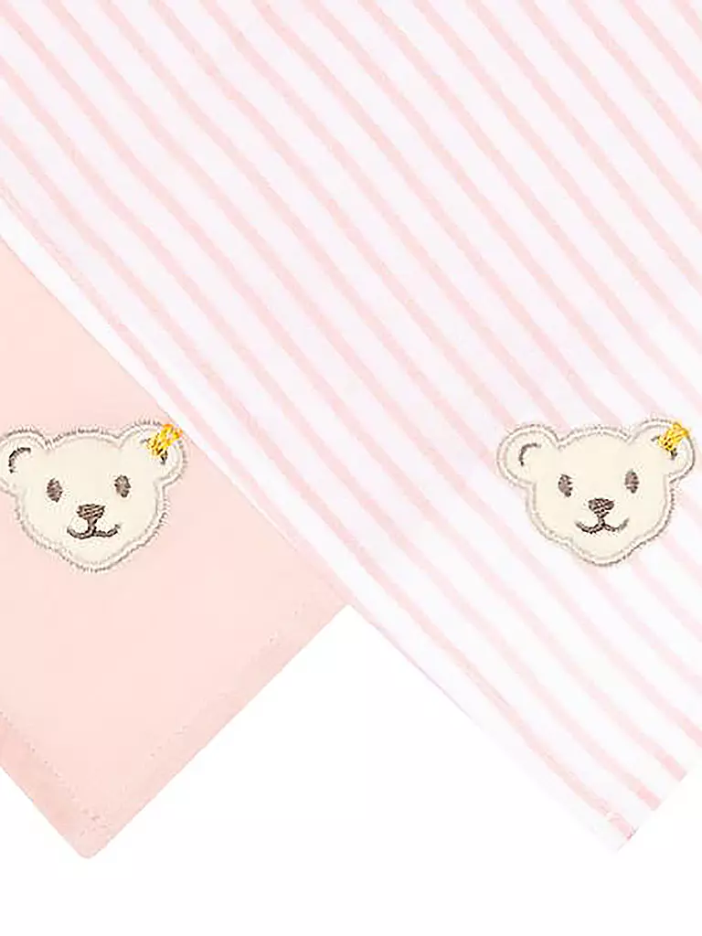 STEIFF | Muselina paquete de 2 | Rosa