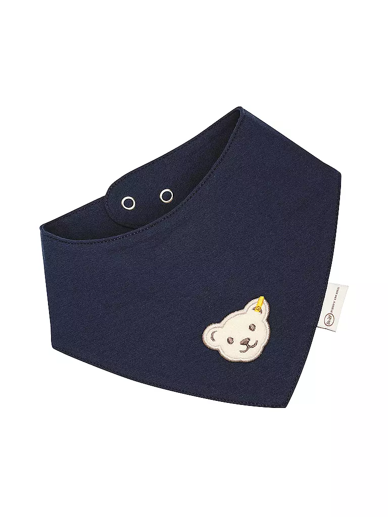 STEIFF | Pañuelo bandana para bebé | dunkelblau