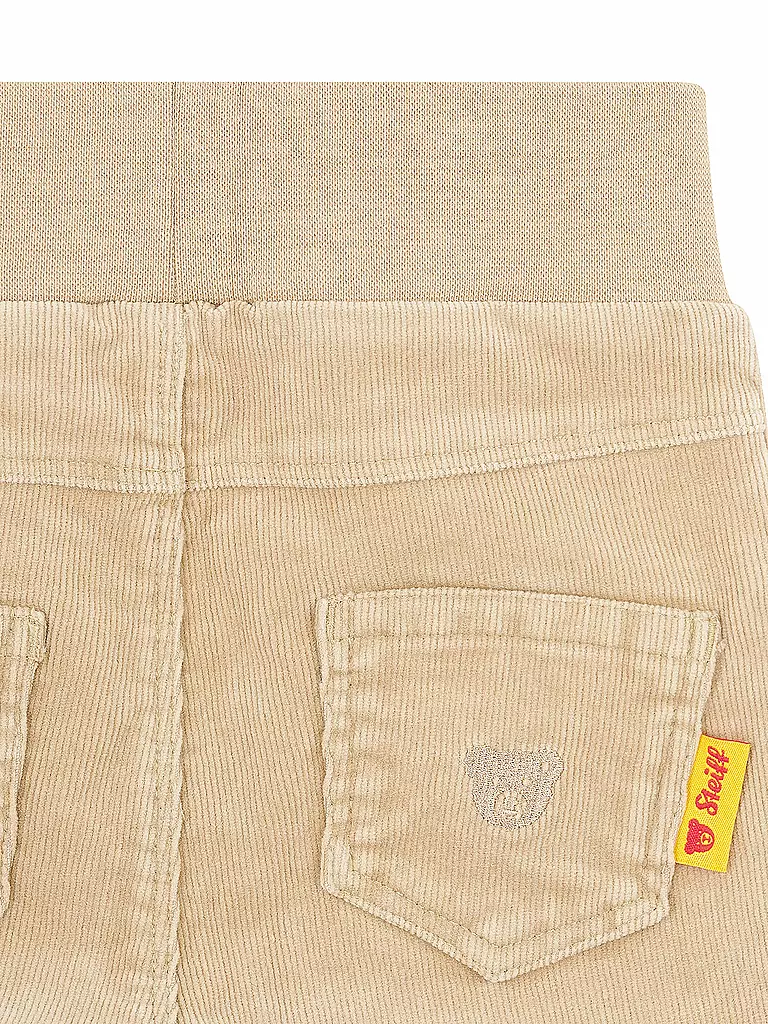 STEIFF | Pantalones de pana para bebé | beige