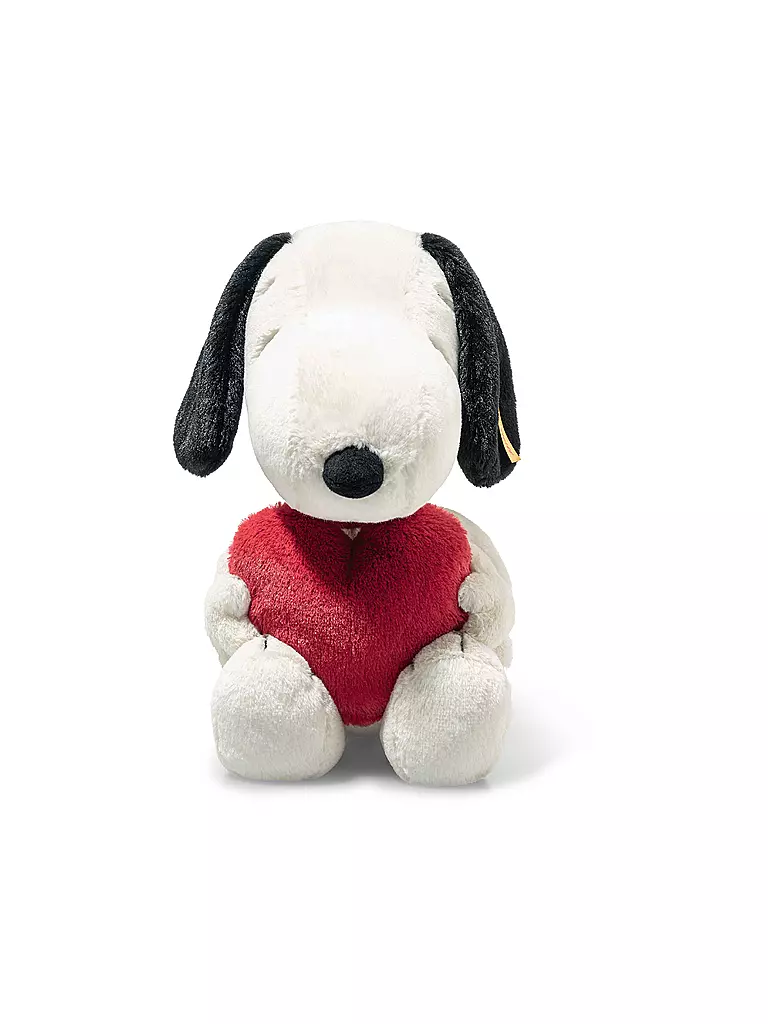 STEIFF | Peluche Snoopy Love 30cm | Blanco